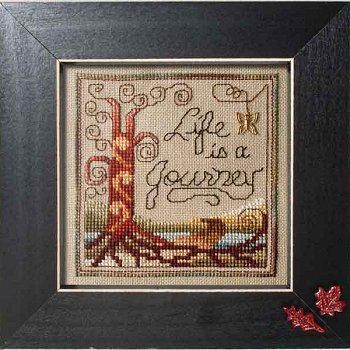 October 2012 Pattern of the Month Life is a Journey PM401 Stoney Creek схема | Схема - Салон рукоділля