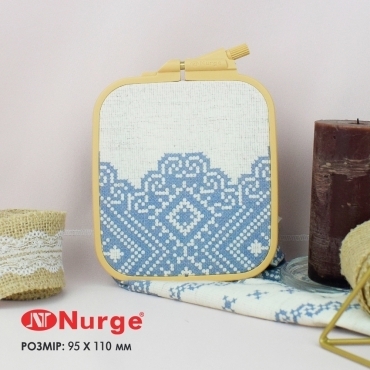 Пяльці-рамка Nurge квадратні 95х110 мм. 170-11