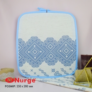 Пяльці-рамка Nurge квадратні 250х280 мм. 170-14