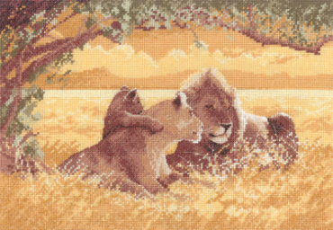 Львы//Lions H618 Heritage Crafts - Салон рукоделия 