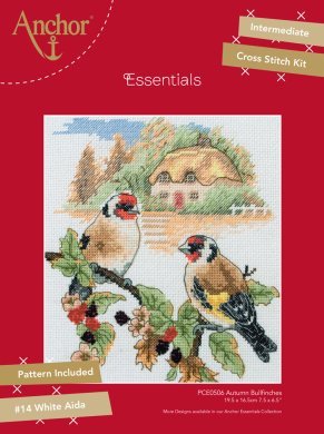 Осінній щигол Autumn Goldfinch PCE0506 Anchor вишивка хрестом - Салон рукоділля