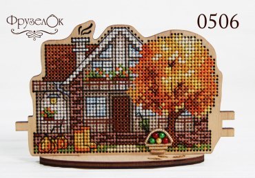 Осенний дом F0506 Фрузелок вышивка крестом | Набор | Салон рукоделия