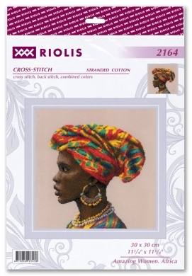 Дивовижні жінки. Африка 2164 Ріоліс (Riolis) вишивка