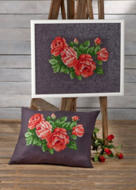 Красные розы Red roses 70-6425 Permin