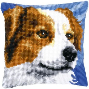 Border Collie  Бордер-коллі PN-0149770  Подушка вышивка крестом | Набор | Купить - Салон рукоделия — Давайте создадим шедевр вместе