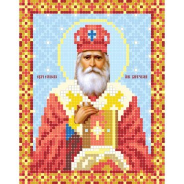 Святитель Серафим, єпископ Дмитровський T3-125 ПОВІТРУЛЯ схема для вишивки - Салон рукоділля