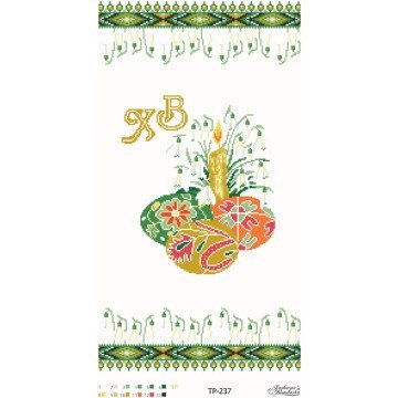 Великодній рушник ТР237дн3360i Барвиста Вишиванка - Салон Рукоділля