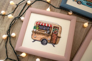 Happy Holidays L 8001 LETISTITCH вышивка крестом | Набор | Купить -  Салон рукоделия — Давайте создадим шедевр вместе!