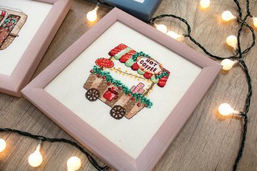 Happy Holidays L 8001 LETISTITCH вышивка крестом | Набор | Купить -  Салон рукоделия — Давайте создадим шедевр вместе!