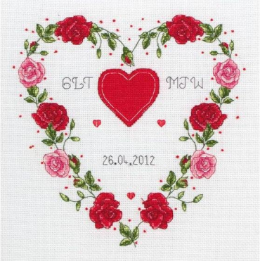 Весільний семплер Wedding Sampler  ACS26 Anchor вишивка хрестом - Салон рукоділля