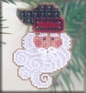 Joyful Santa//Радостный Санта MHCSF33 Mill Hill вышивка крестом  | Набор | Купить - Салон рукоделия — Давайте создадим шедевр вместе!