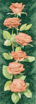 Персиковые розы // Peach Roses Panel HC892 Heritage Crafts - Салон рукоделия 
