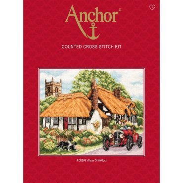 Деревня Веллфорд PCE869  Anchor вышивка крестом - Салон рукоделия