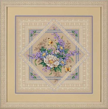 Flowers and Lace \ Цветы и кружево 35105 DIMENSIONS