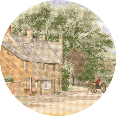 Деревенский переулок//Village Lane H272 Heritage Crafts - Салон рукоделия 