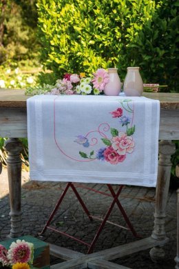 Flowers and butterf PN-0167963 VERVACO вишивка хрестиком | Салон рукоділля - Давайте створимо шедевр разом!