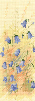 Шотландские колокольчики//Scottish Harebells Panel HC900 Heritage Crafts - Салон рукоделия 