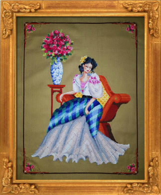 Portrain of Maria Clara BF011 BELLA FILIPINA