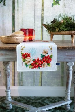 Christmas flowers PN-0155487 VERVACO вишивка хрестиком | Салон рукоділля - Давайте створимо шедевр разом!