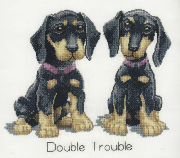Двойные неприятности//Double Trouble HC1086 Heritage Crafts - Салон рукоделия 