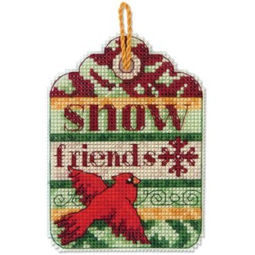 Snow Friends Ornament 70-08890 DIMENSIONS
