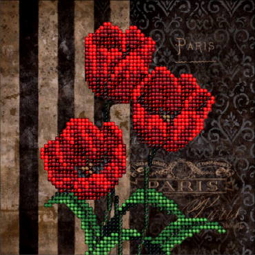 Цветы 5  50116 Краса і творчість вышивка ювелирным бисером - Салон рукоделия 