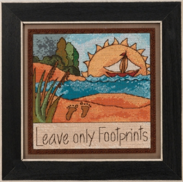 Leave Only Footprints Оставьте только следы ST152012 Mill Hill