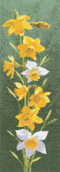 Нарцисс//Daffodil Panel HC469 Heritage Crafts - Салон рукоделия 