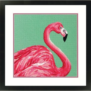 Розовый фламинго/Pink Flamingo 71-20086 DIMENSIONS
