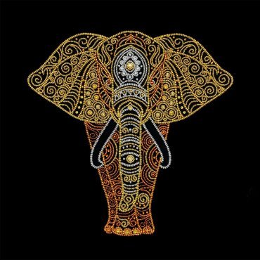 GOLDEN ELEPHANT 55015 Miniart Crafts