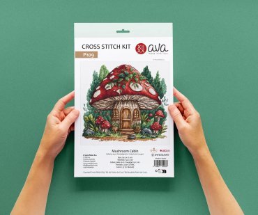 Mushroom Cabin P109 AVA - Набір для вишивки хрестиком - купити в Україні | Салон рукоділля