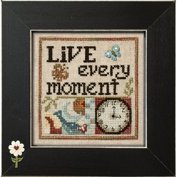 December 2014 Pattern of the Month Live Every Moment PM802 Stoney Creek схема | Схема - Салон рукоділля