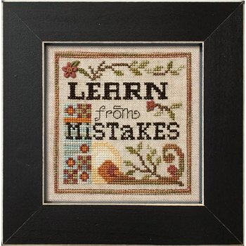 February 2015 Pattern of the Month Learn From Mistakes PM804 Stoney Creek схема | Схема - Салон рукоділля