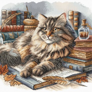 The Wise Cat P089 AVA - Набір для вишивки хрестиком - купити в Україні | Салон рукоділля
