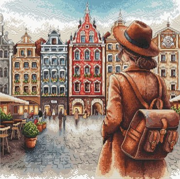 Old Town of Bruges P104 AVA - Набір для вишивки хрестиком - купити в Україні | Салон рукоділля