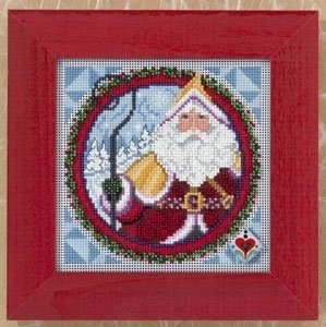 Saint Nicholas Святий Миколай JS149202 Mill Hill вишивка хрестиком | Набір | Купити - Салон рукоділля Давайте створимо шедевр разом!