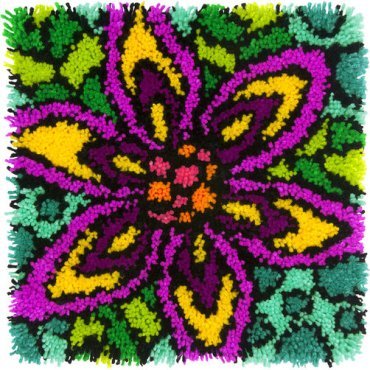 Colorful Flower 72-74999 DIMENSIONS