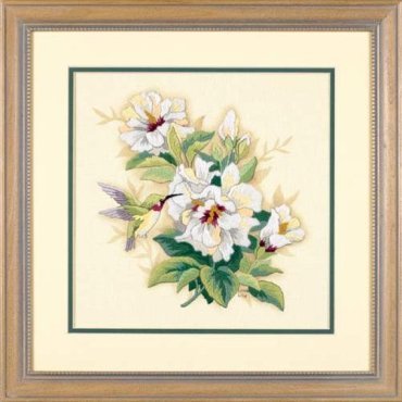 Hibiscus Floral 01544 DIMENSIONS