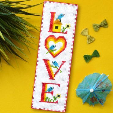 Love Birds  KSK2-233 ПОВІТРУЛЯ - Салон рукоділля