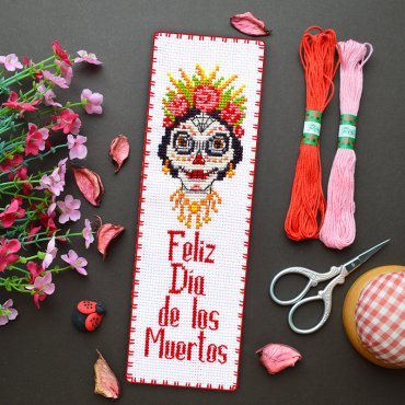 Feliz Dia de los Muertos KSK2-224  ПОВІТРУЛЯ - Салон рукоділля