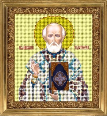 Св. Николай 41113 Краса і творчість вышивка ювелирным бисером - Салон рукоделия