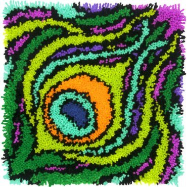 Colorful Feather 72-75002 DIMENSIONS