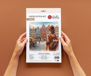 Old Town of Bruges P104 AVA - Набір для вишивки хрестиком - купити в Україні | Салон рукоділля