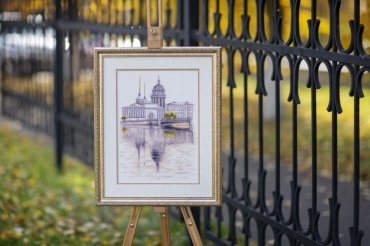 Петербургский мотив ГМ-042 Золотое руно вішивка крестом
