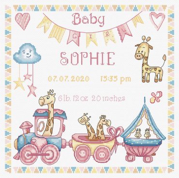 Baby girl record LETI 935 LETISTITCH