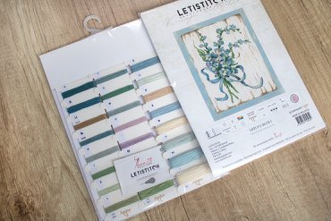 BLUE I LETI 974 LETISTITCH вышивка крестиком