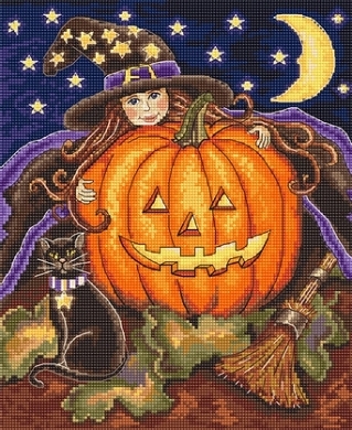 Pumpkin Girl LETI 992 LETISTITCH