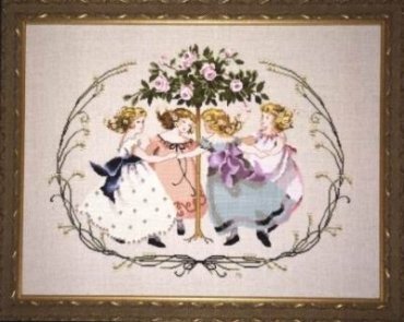 Ring Around The Rose Tree//Кільце навколо трояндового дерева MD76 Mirabilia Designs
