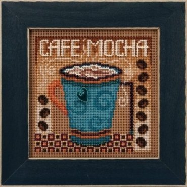 Cafe Mocha//Мокачіно MH142026 Mill Hill вишивка хрестиком | Набір | Купити - Салон рукоділля Давайте створимо шедевр разом!