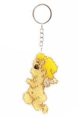 Брелок Ангелочки N-073 GOLDEN KEY вишивка бісером  - Салон рукоділля